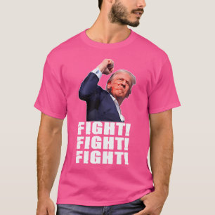 Camiseta Trump Luta Contra Sinais De Pressão Para Os Americ