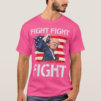 Camiseta Trump Luta Contra Sinais De Pressão Para Os Americ