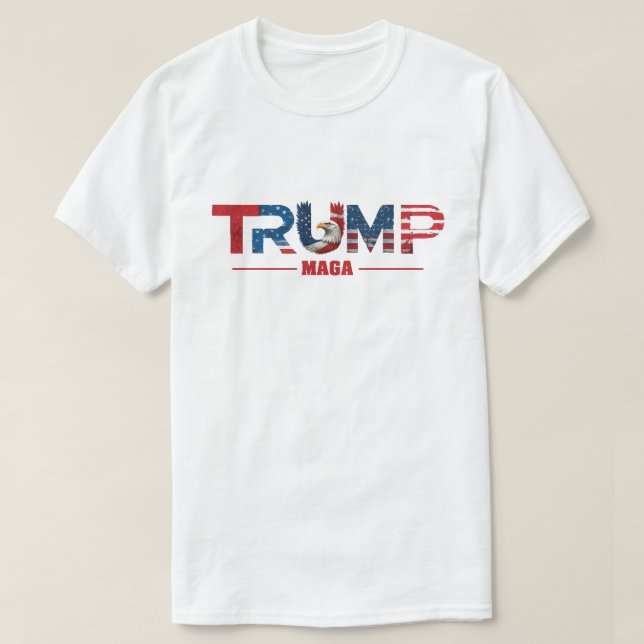 CAMISETA TRUMP MAGA 2024 (Frente do Design)