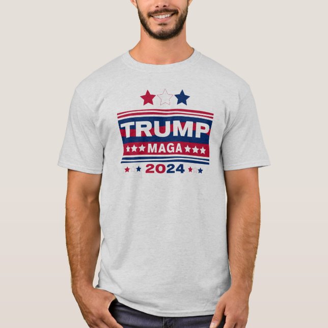 CAMISETA TRUMP~MAGA~2024 (Frente)