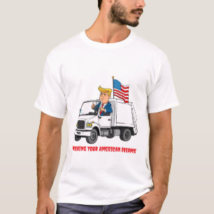 Camiseta Trump MAGA Trash Truck