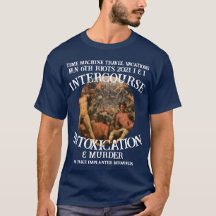 Camiseta Trump Motins de 6 de Janeiro de 2021 Sem Memórias 