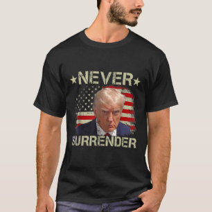 Camiseta Trump Mug nunca rende Pro Trump American