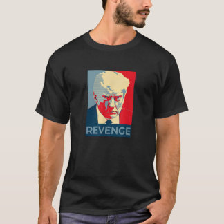 Camiseta Trump Mug Shot Revoga T Shirt