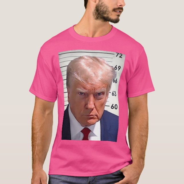 Camiseta Trump Mugshot (Frente)