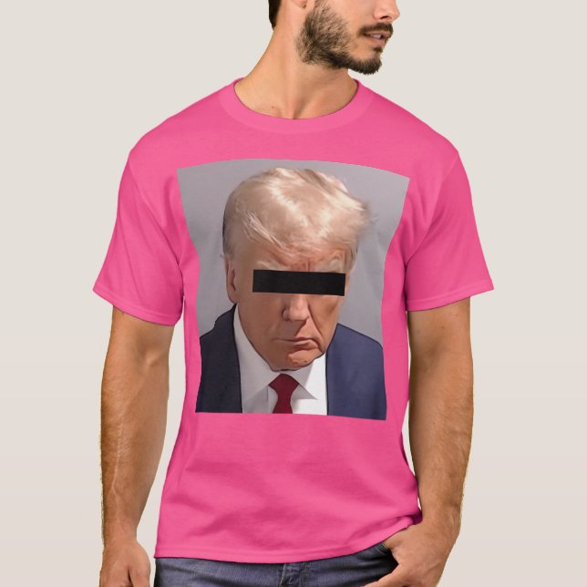 Camiseta Trump Mugshot (Frente)
