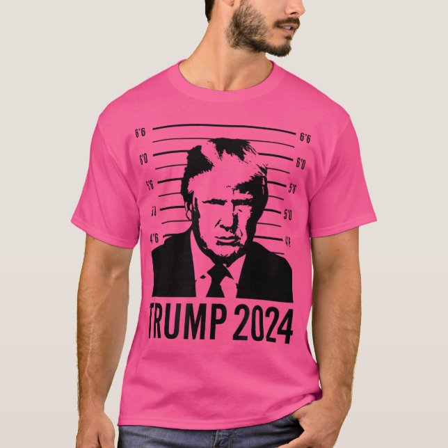 Camiseta Trump Mugshot 2024 Presidente (Frente)