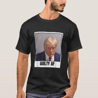 Camiseta Trump Mugshot Guilherme AF Presidente Trump Mug Sh
