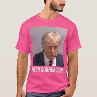 Camiseta Trump Mugshot Nunca renderse
