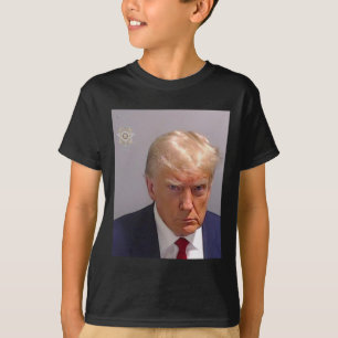 Camiseta Trump Mugshot Tee - Icônico E Engraçado