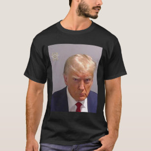 Camiseta Trump Mugshot Tee - Icônico E Engraçado