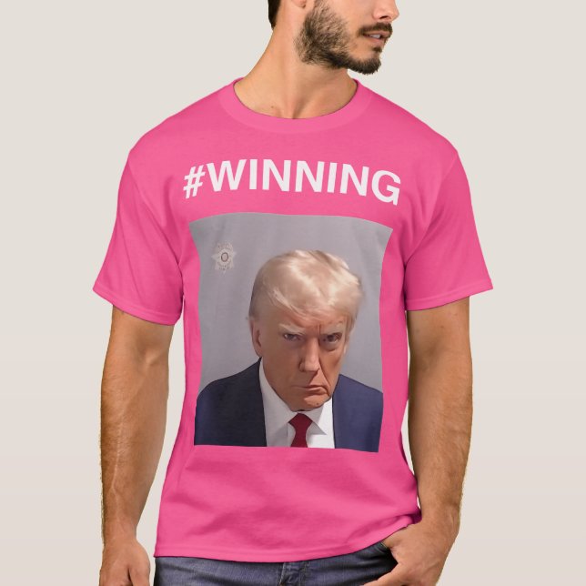 Camiseta Trump Mugshot vence (Frente)