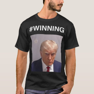 Camiseta Trump Mugshot vence