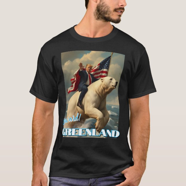 Camiseta Trump na Groenlândia (Frente)