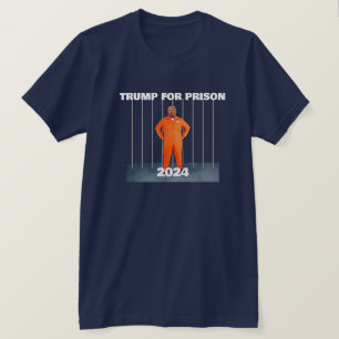 Camiseta Trump na prisão 2024