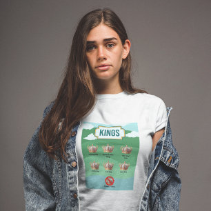 Camiseta Trump não é um rei