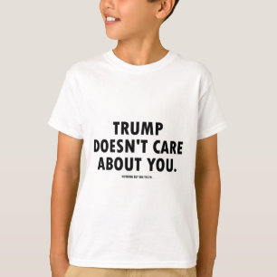 Camiseta Trump Não Se Importa Com Você