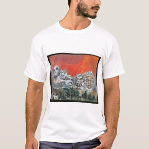 Camiseta Trump no Monte Rushmore