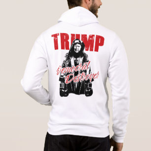 Camiseta Trump o democrata destruidor - humor Design gráfic