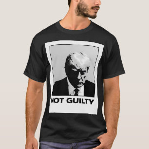 Camiseta Trump Oficial Mugshot Real Trump Mugshot Não Guil