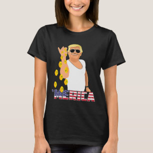 Camiseta Trump Outfits 2024 Presidente Eleitoral Americano