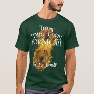 Camiseta Trump Pam Bondi Se Masturba Gaveta de Calcinhas Me