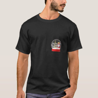 Camiseta Trump Papais noeis Snowglobe Men Women V Neck