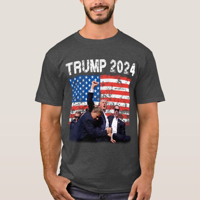 Camiseta Trump Para 2024. (Frente)