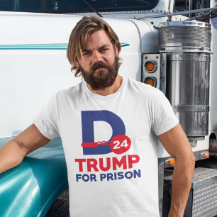 Camiseta Trump Para A Prisão 2024
