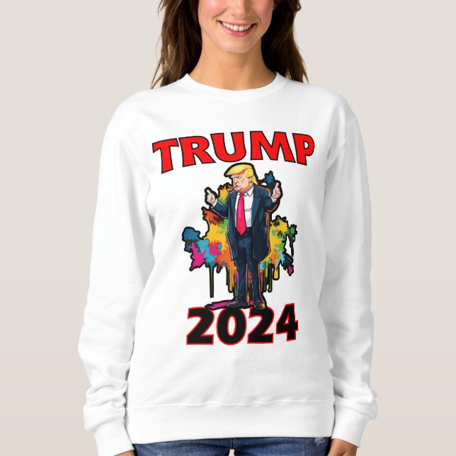Camiseta Trump para o presidente 2024, Make America Excelen (Frente)