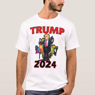 Camiseta Trump para o presidente 2024, Make America Excelen