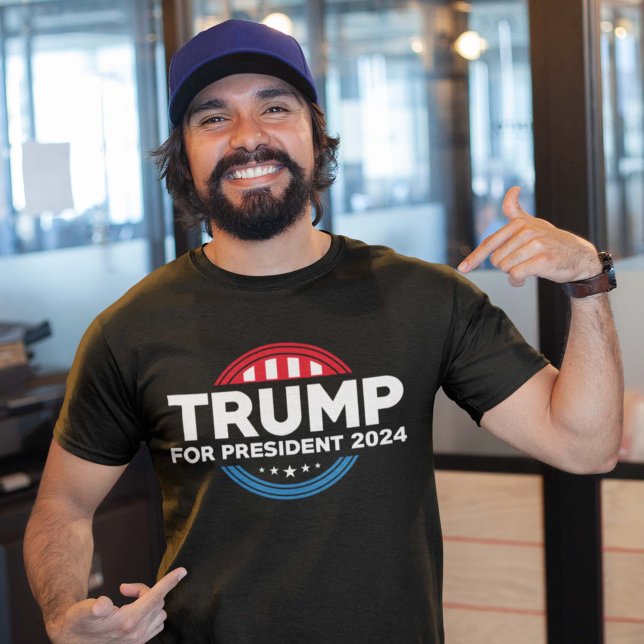 Camiseta Trump Para Presidente 2024 (Criador carregado)
