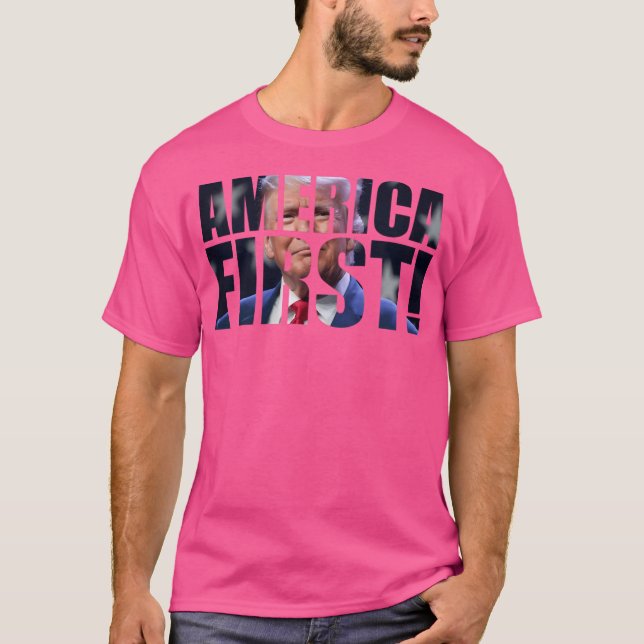 Camiseta Trump Para Presidente Tshirt (Frente)
