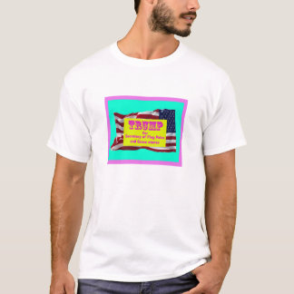 Camiseta Trump para Secretário de Mastros de Bandeiras e Lá