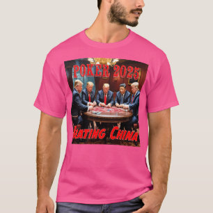 Camiseta Trump Poker 2025 Batendo na China