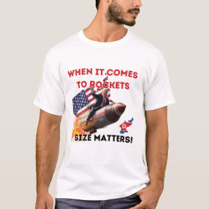 Camiseta Trump Presidente 2024 Lil Rocket Man
