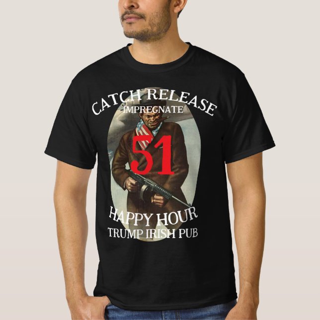 Camiseta Trump Pub Jersey Assinatura Numerada Autografada (Frente)