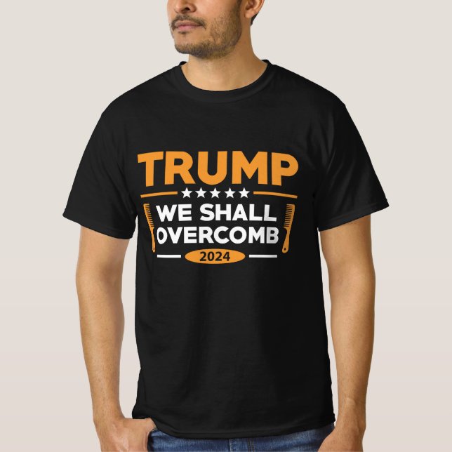 Camiseta Trump Que Devemos Sobrecarregar (Frente)