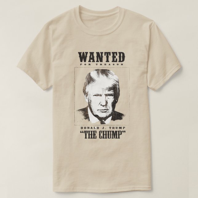 Camiseta Trump queria Poster - Trump trump (Frente do Design)
