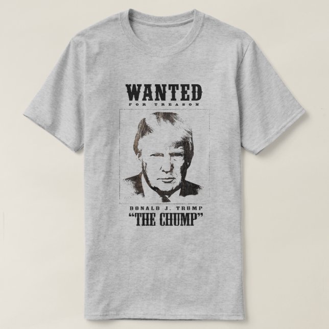 Camiseta Trump queria Poster - Trump trump (Frente do Design)
