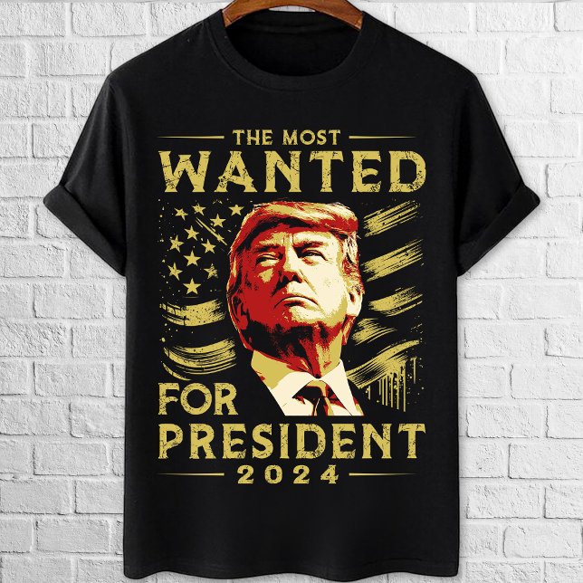 Camiseta Trump queria presidente (Criador carregado)