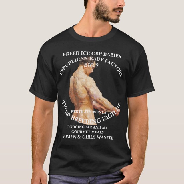 Camiseta Trump Republicano Deus Alá Príapo Romano Grego (Frente)
