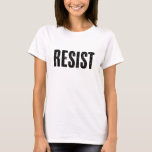 Camiseta Trump Resiste Trump Protesto Contra Protesto Polít<br><div class="desc">Trump Resiste Trump Protesto Contra Protesto Político</div>