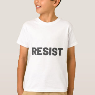 Camiseta Trump Resistir Protesto Político Impeachment Anti