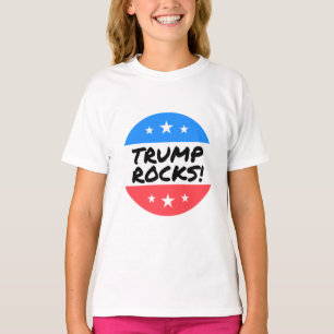 Camiseta TRUMP ROCKS round design