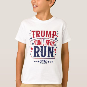 Camiseta Trump Run Spot Executar Debate Sobre Eleições Engr