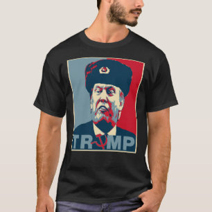 Camiseta Trump Russia Poster Sticker