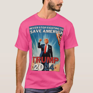 Camiseta Trump Save Americatrump 2024Não Pode Impedir O Sr.