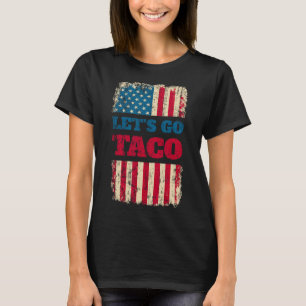 Camiseta Trump Sempre Se Acovarda Vamos Lá Taco
