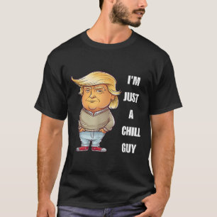 Camiseta Trump Sou Apenas Um Cara Legal Meme Engraçado 2024